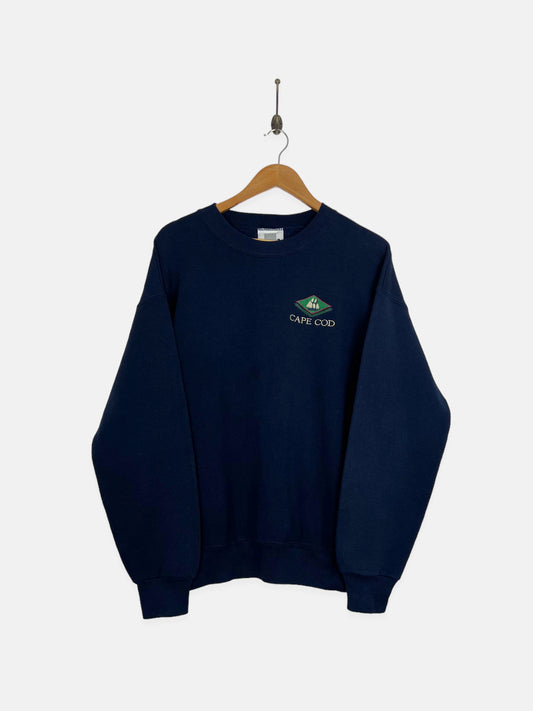 90's Cape Cod USA Made Embroidered Vintage Sweatshirt Size M