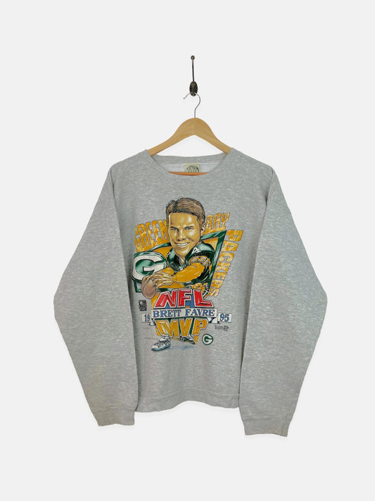1995 Green Bay Packers NFL USA Made Vintage Sweatshirt Size 12