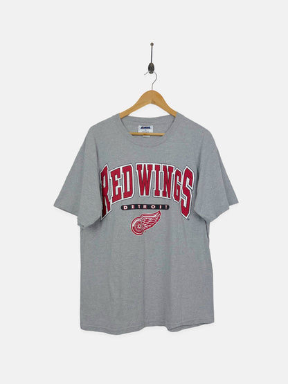 90's Detroit Red Wings NHL Vintage T-Shirt Size M