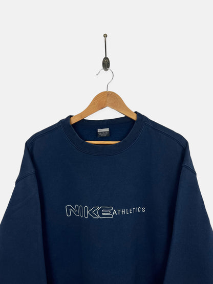 90's Nike Athletics Embroidered Vintage Sweatshirt Size XL
