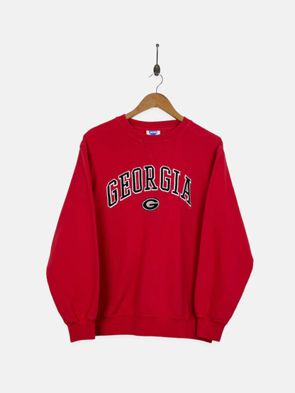 90's Georgia University Embroidered Vintage Sweatshirt Size S-M