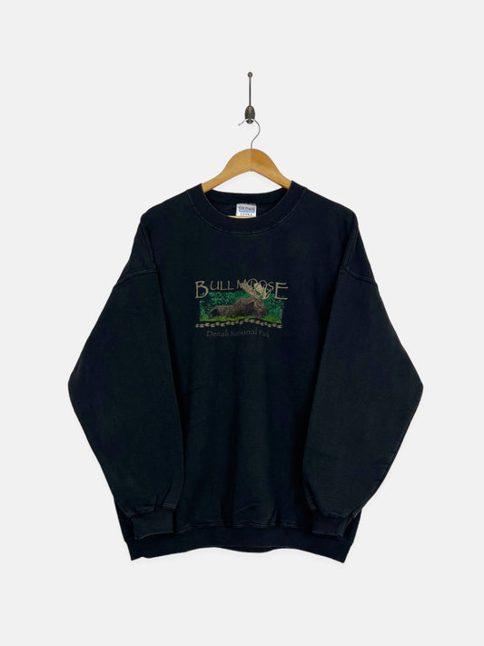 90's Bull Moose Denali National Park Vintage Sweatshirt Size L-XL