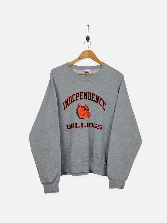 90's Independence Bulldogs Vintage Sweatshirt Size 14