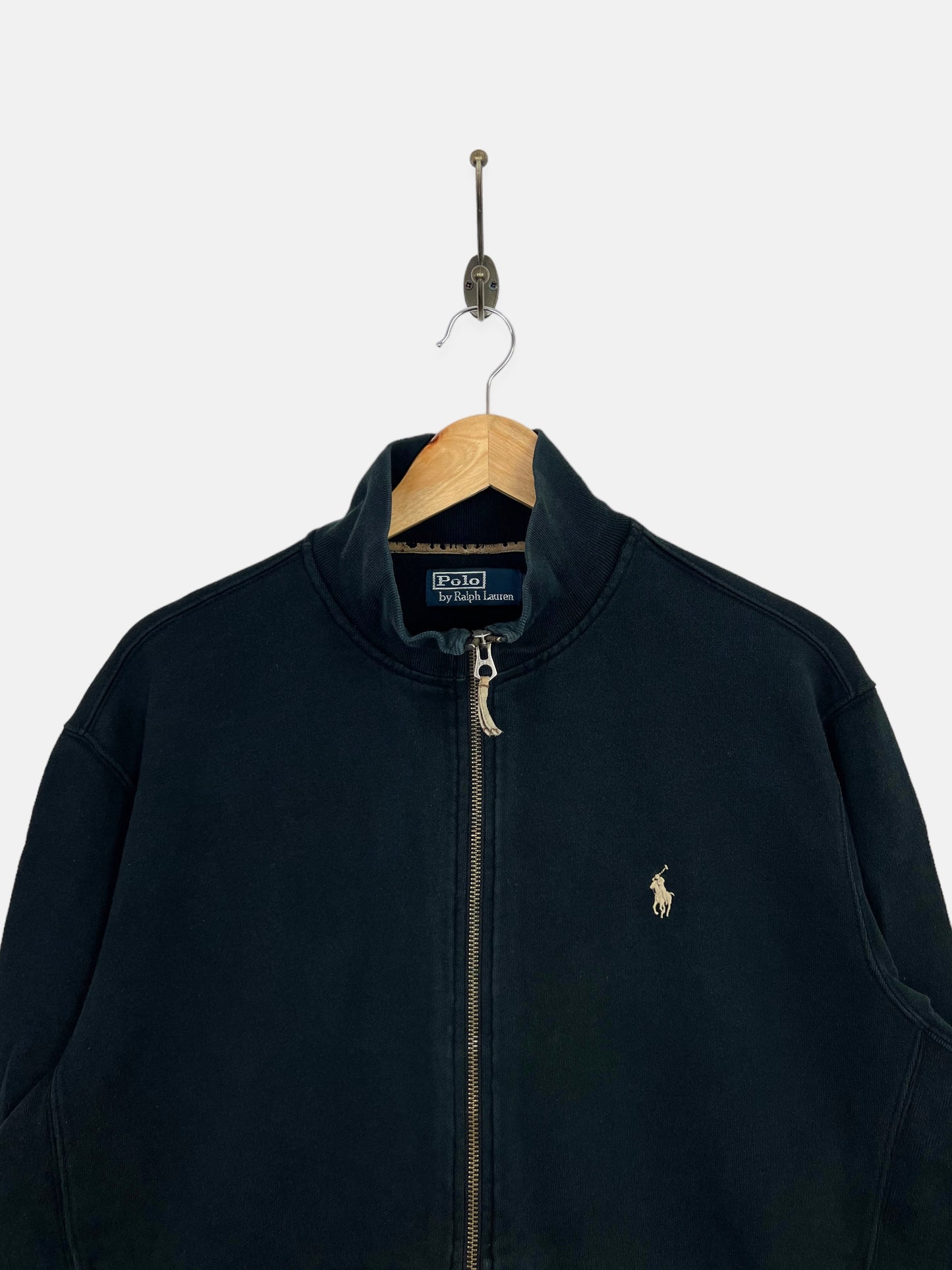 90's Ralph Lauren Embroidered Vintage Zip-Up Jacket/Sweatshirt Size L