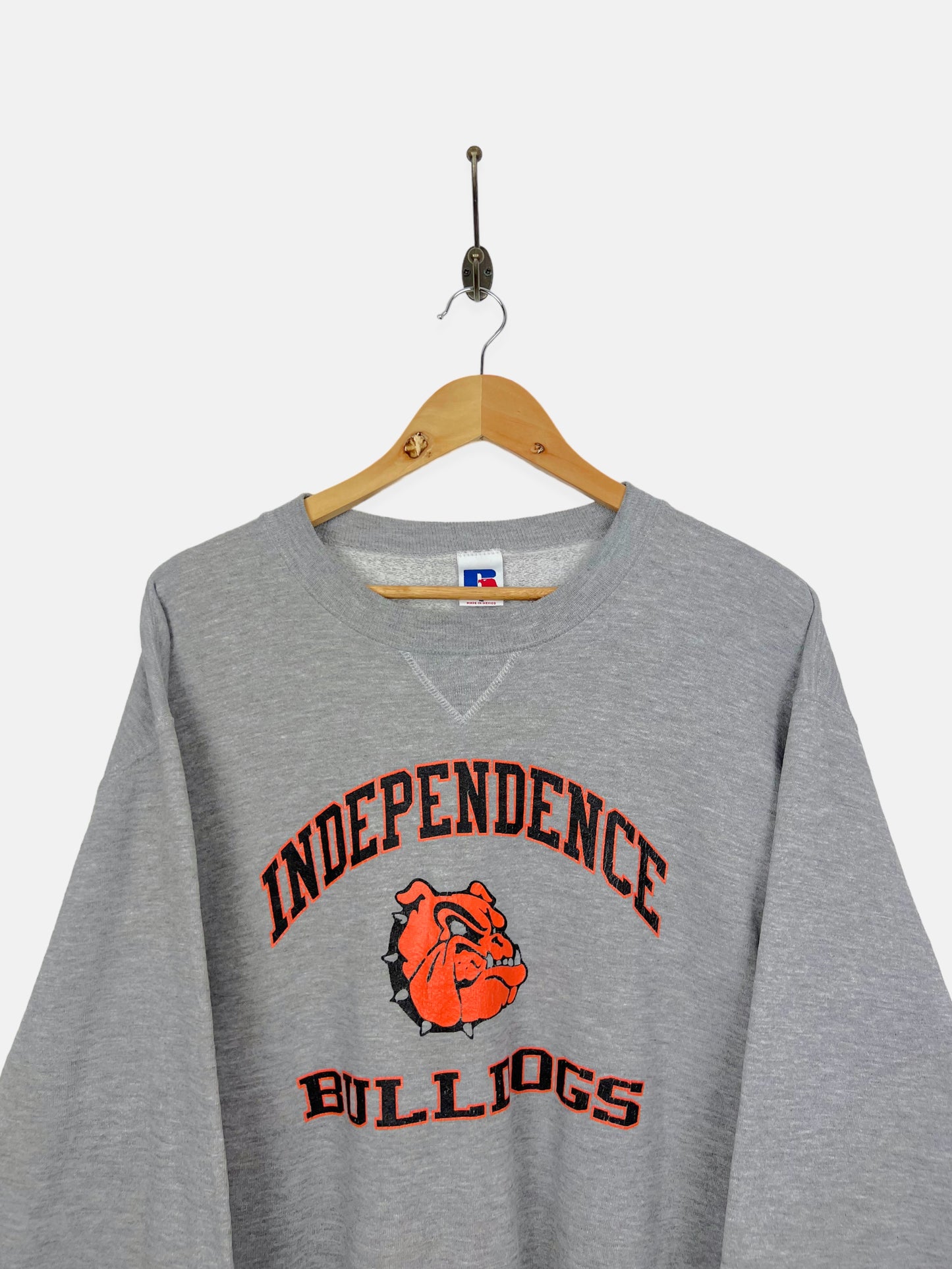 90's Independence Bulldogs Vintage Sweatshirt Size 14