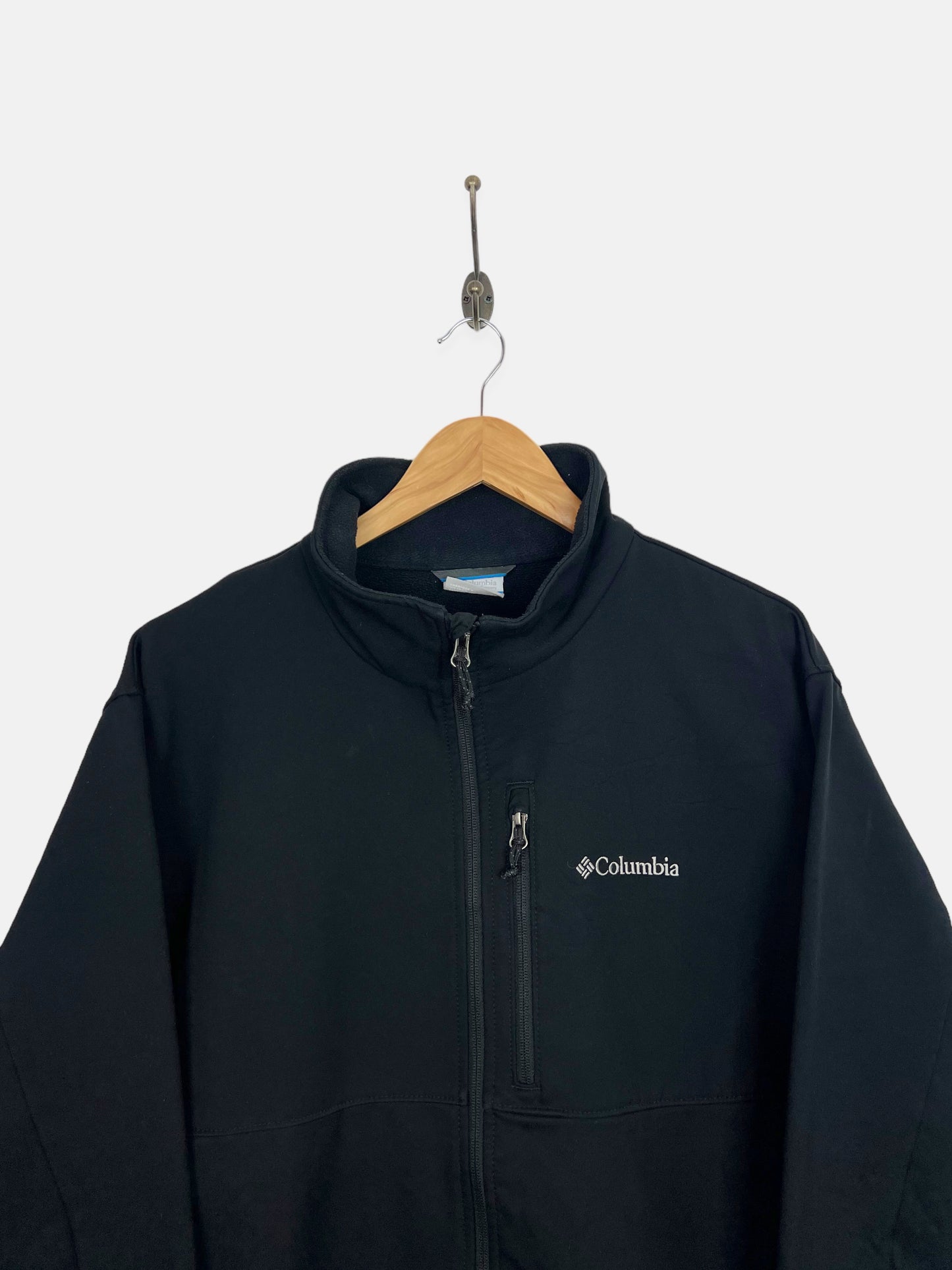 Columbia Embroidered Vintage Fleece Lined Jacket Size XL