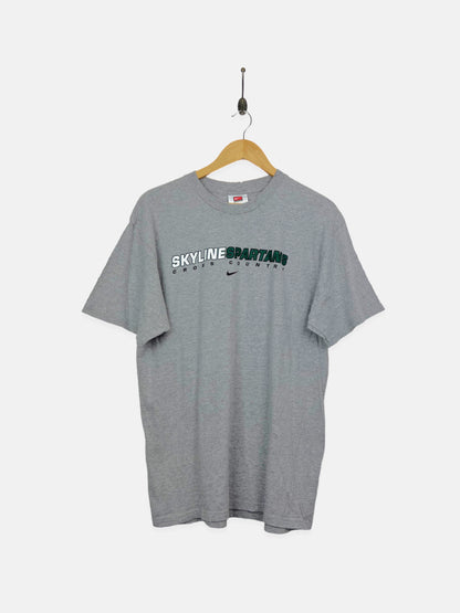 90's Nike Skyline Spartans Vintage T-Shirt Size M-L