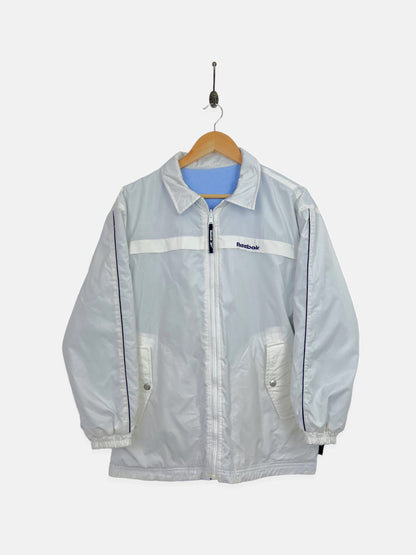 90's Reversible Reebok Embroidered Vintage Jacket Size 10