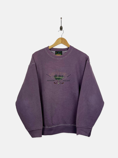 90's Golf Classics USA Made Embroidered Vintage Sweatshirt Size M-L