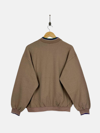 90's Gold Rush Vintage High-Neck Sweatshirt Size 12-14