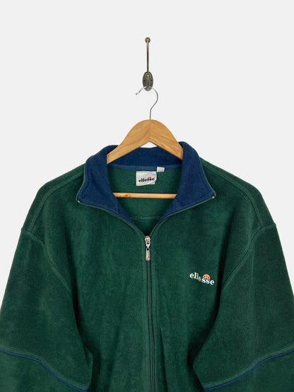 90's Ellesse Embroidered Vintage Fleece/Jacket Size L