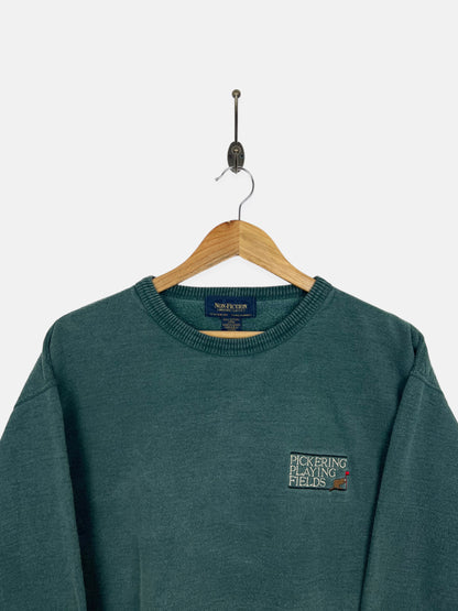 90's Pickering Playing Fields Canada Made Vintage Sweatshirt Size L