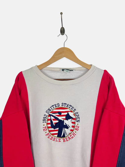 1992 United States Open Embroidered Vintage Sweatshirt Size XL