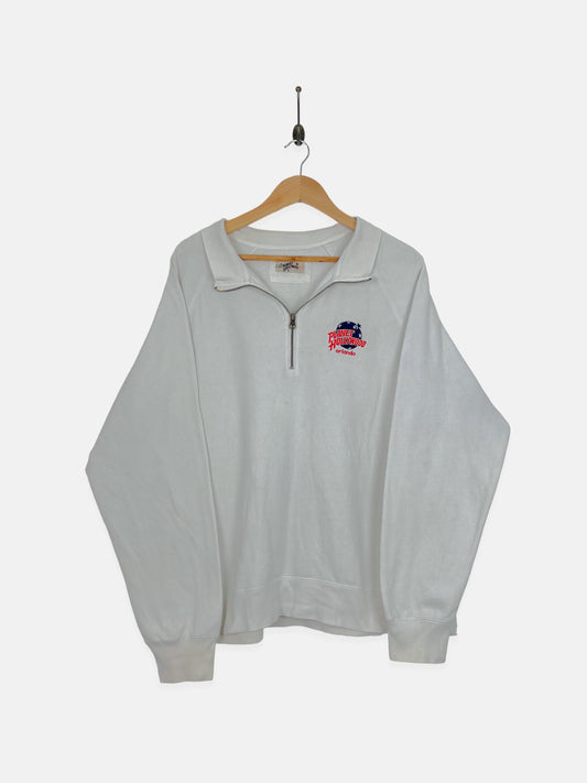 90's Planet Hollywood Orlando Vintage Quarterzip Lightweight Sweatshirt Size L