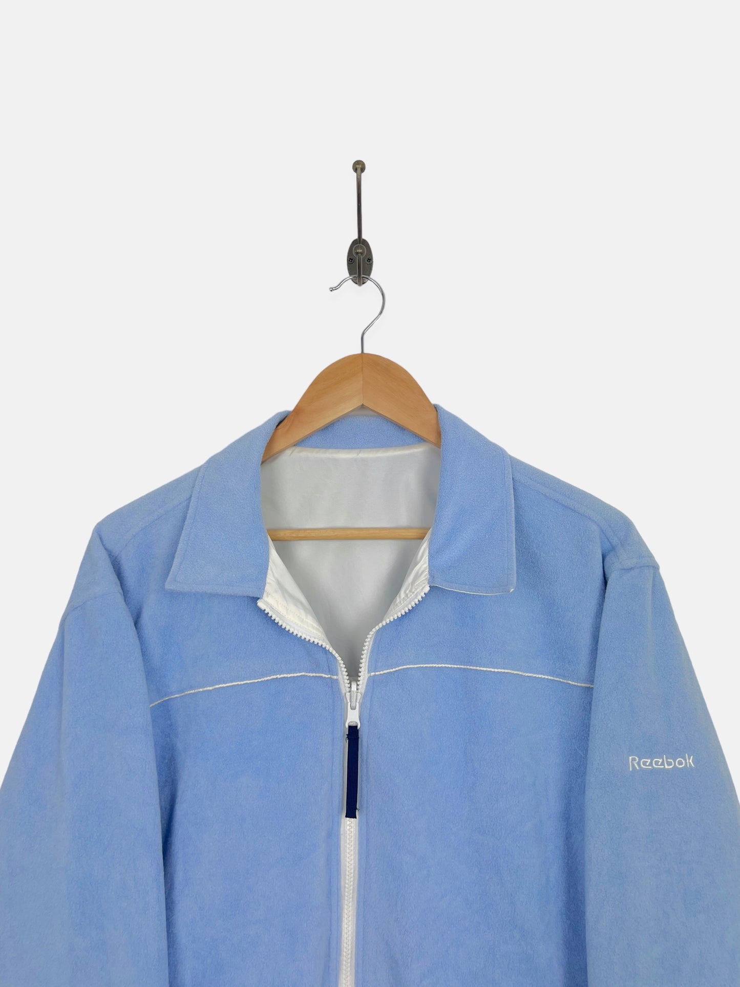 90's Reversible Reebok Embroidered Vintage Jacket Size 10