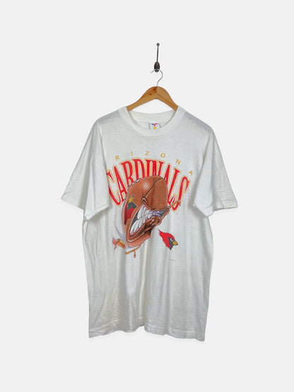 90's Arizona Cardinals NFL USA Made Vintage T-Shirt Size XL