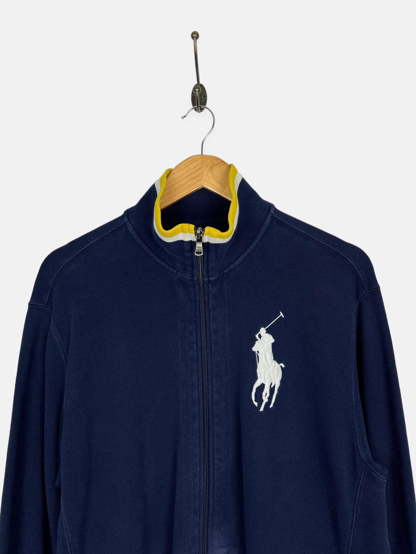 90's Ralph Lauren Embroidered Vintage Zip-Up Sweatshirt/Jacket Size M