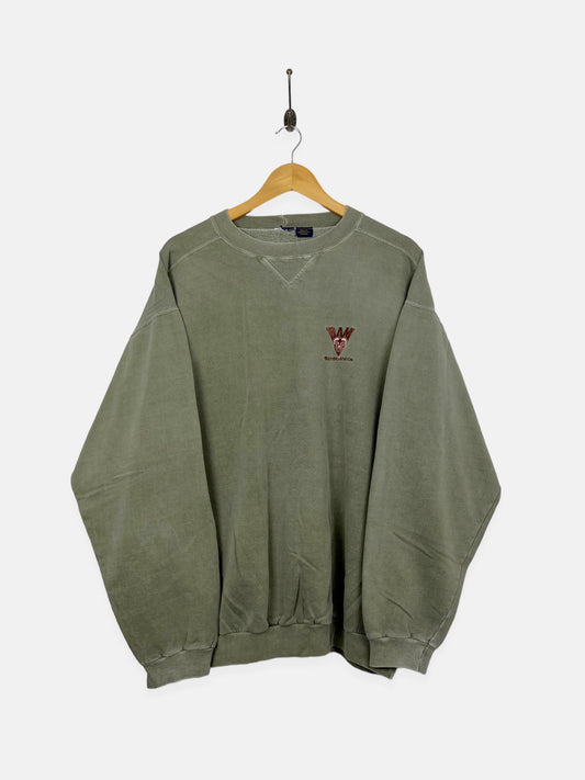 90's Ram Transportation Canada Made Embroidered Vintage Sweatshirt Size XL