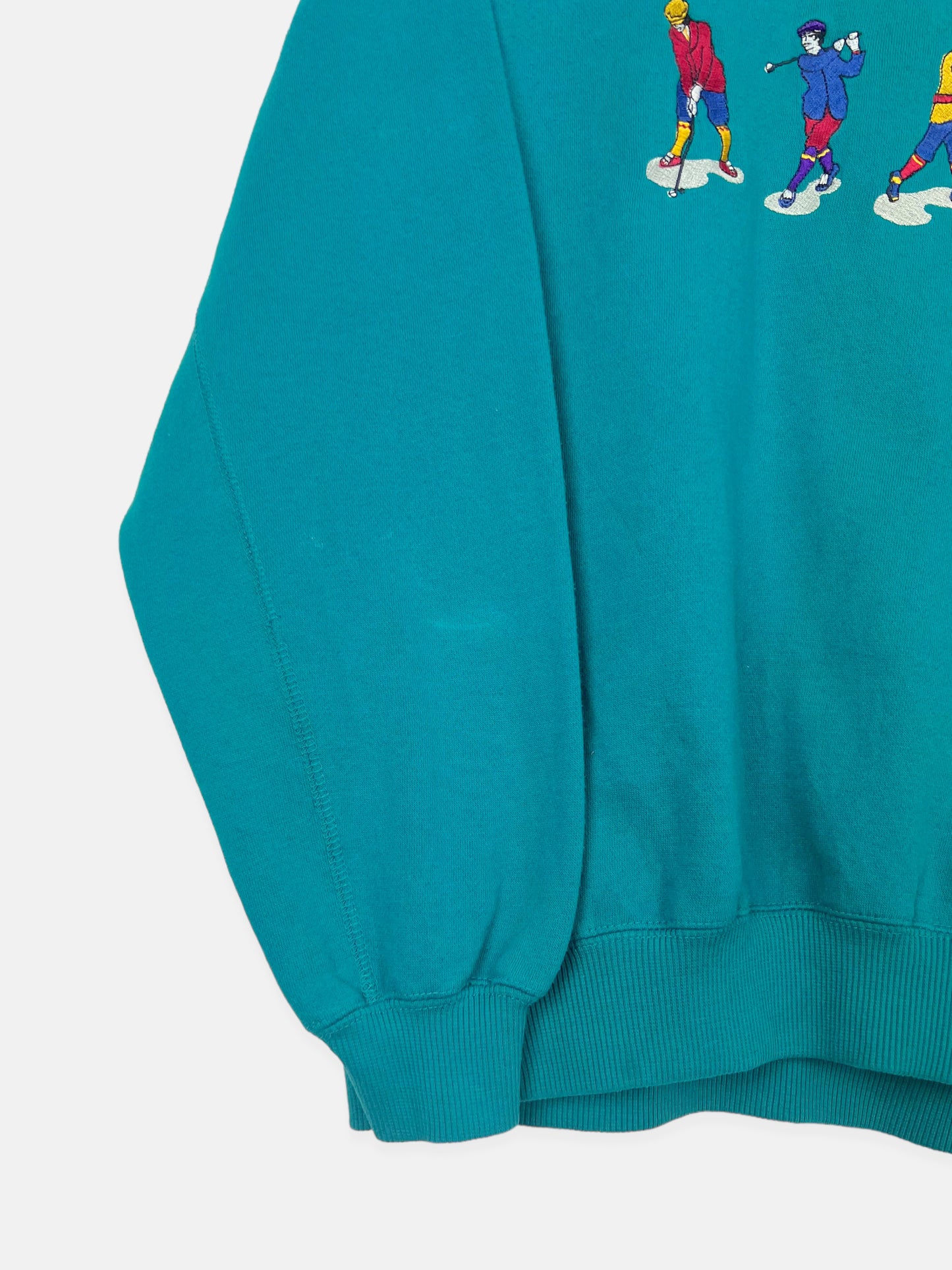 90's Golf Embroidered Vintage Sweatshirt Size 12