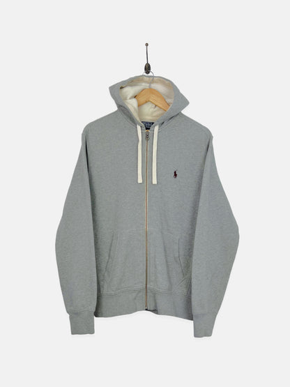 90's Ralph Lauren Embroidered Vintage Zip-Up Hoodie Size 10