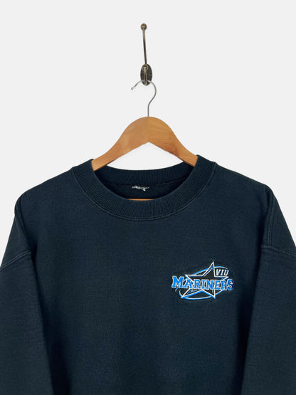 90's VIU Mariners Embroidered Vintage Sweatshirt M