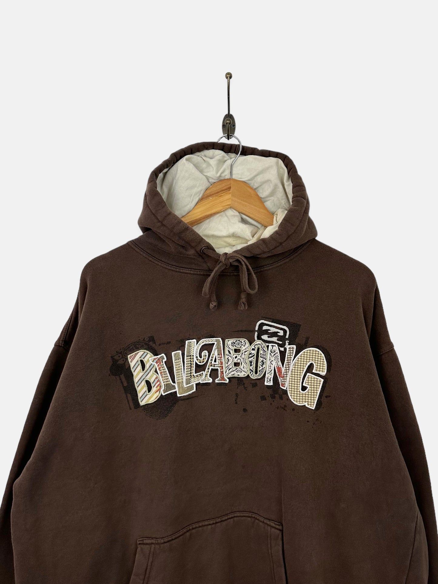 90's Billabong Embroidered Vintage Hoodie Size XL