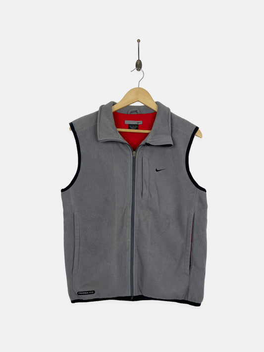 90's Nike Embroidered Vintage Fleece Vest Size 10-12