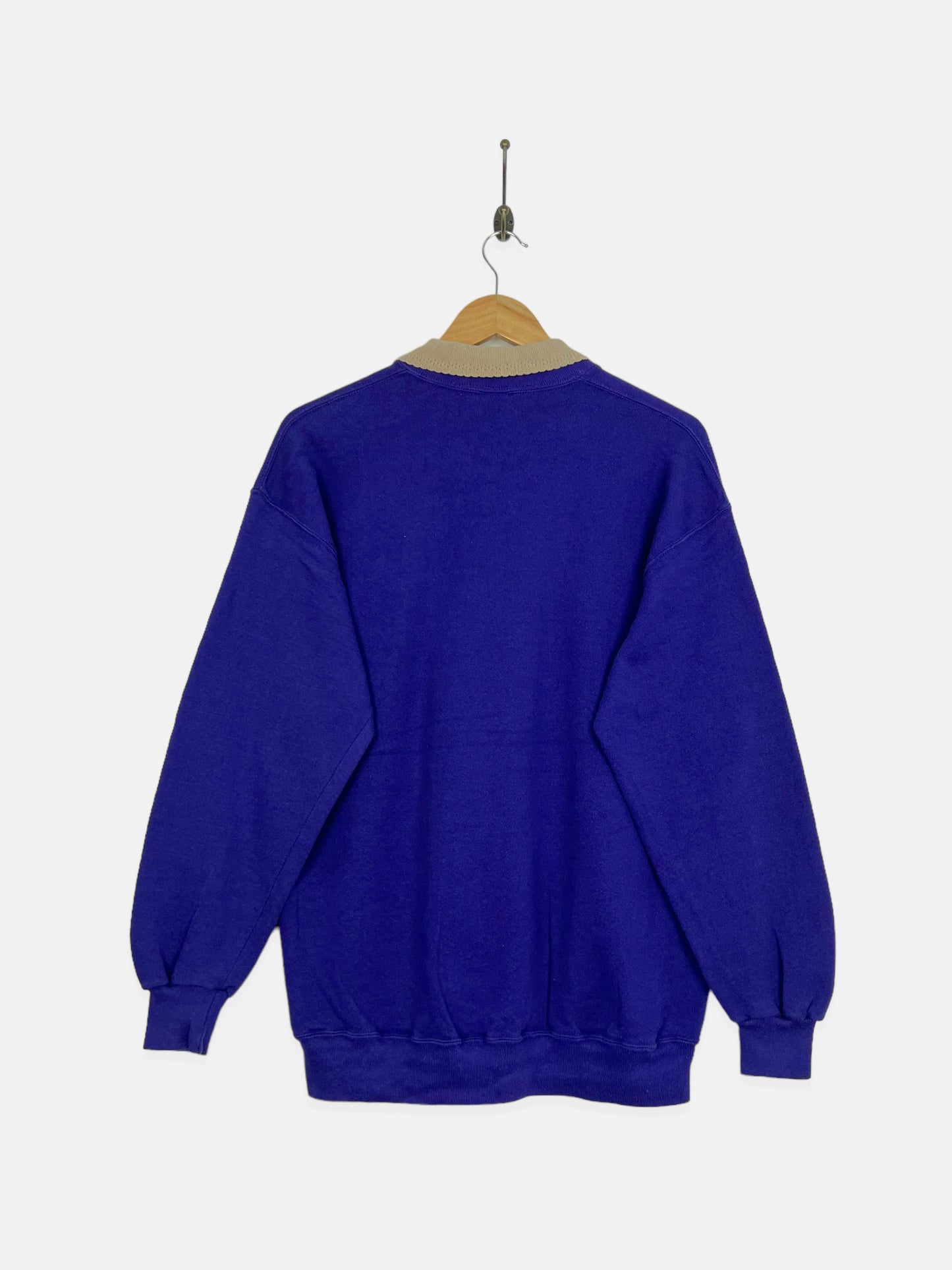 90's Montana USA Made Vintage Collared Sweatshirt Size M-L