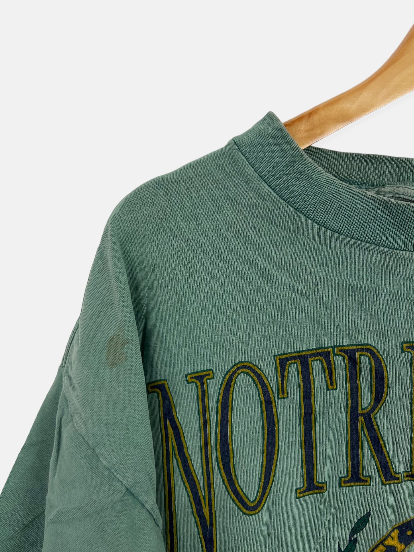 90's Notre Dame USA Made Vintage T-Shirt Size M-L