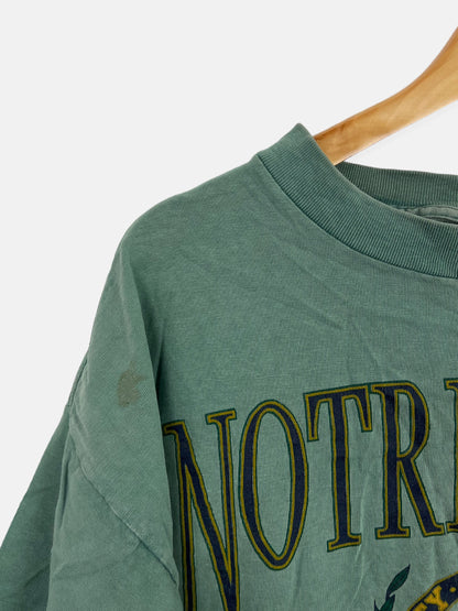 90's Notre Dame USA Made Vintage T-Shirt Size M-L