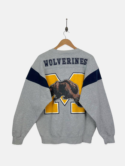90's Michigan Wolverines Vintage Sweatshirt Size M-L