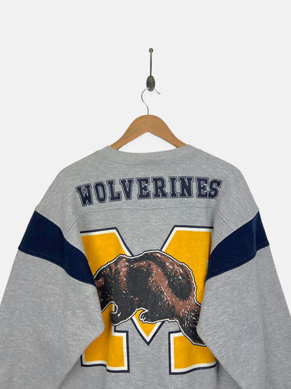 90's Michigan Wolverines Vintage Sweatshirt Size M-L