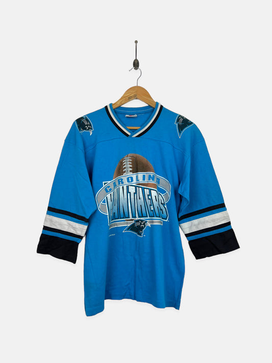 1997 Carolina Panthers NFL Vintage Half Sleeve Shirt Size 12