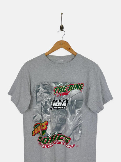 90's Seattle Sonics NBA Vintage T-Shirt Size 8