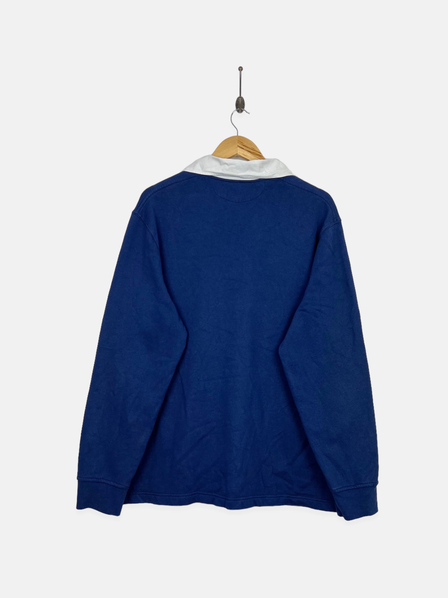 90's Ralph Lauren Embroidered Vintage Collared Sweatshirt Size L-XL