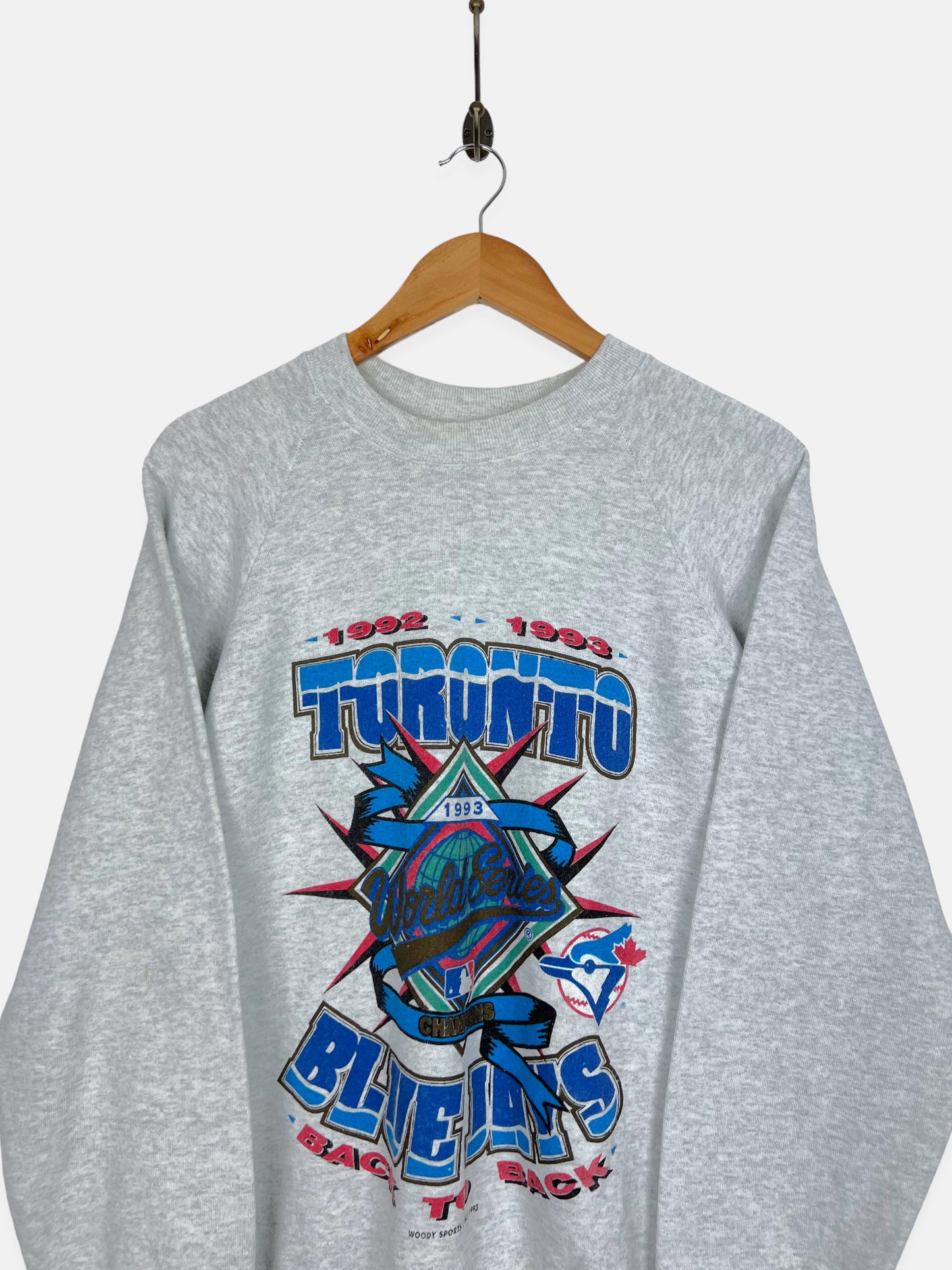 1993 Toronto Blue Jays MLB Canada Made Vintage Sweatshirt Size 10-12