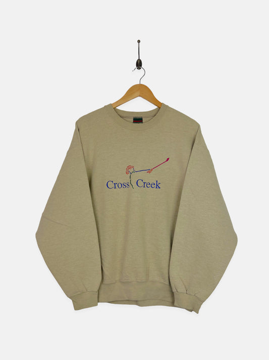 90's Cross Creek Golf Club USA Made Embroidered Vintage Sweatshirt L