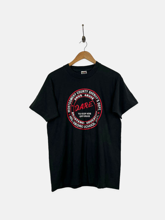 90's D.A.R.E USA Made Vintage T-Shirt Size 10-12