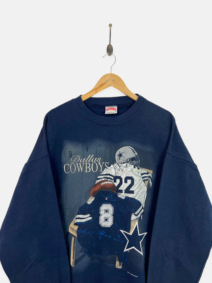 1994 Dallas Cowboys NFL USA Made Vintage Sweatshirt Size XL
