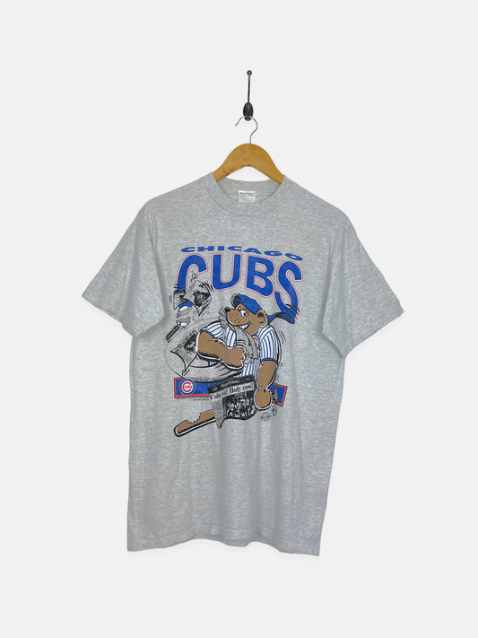90's Chicago Cubs MLB USA Made Vintage T-Shirt Size 10-12
