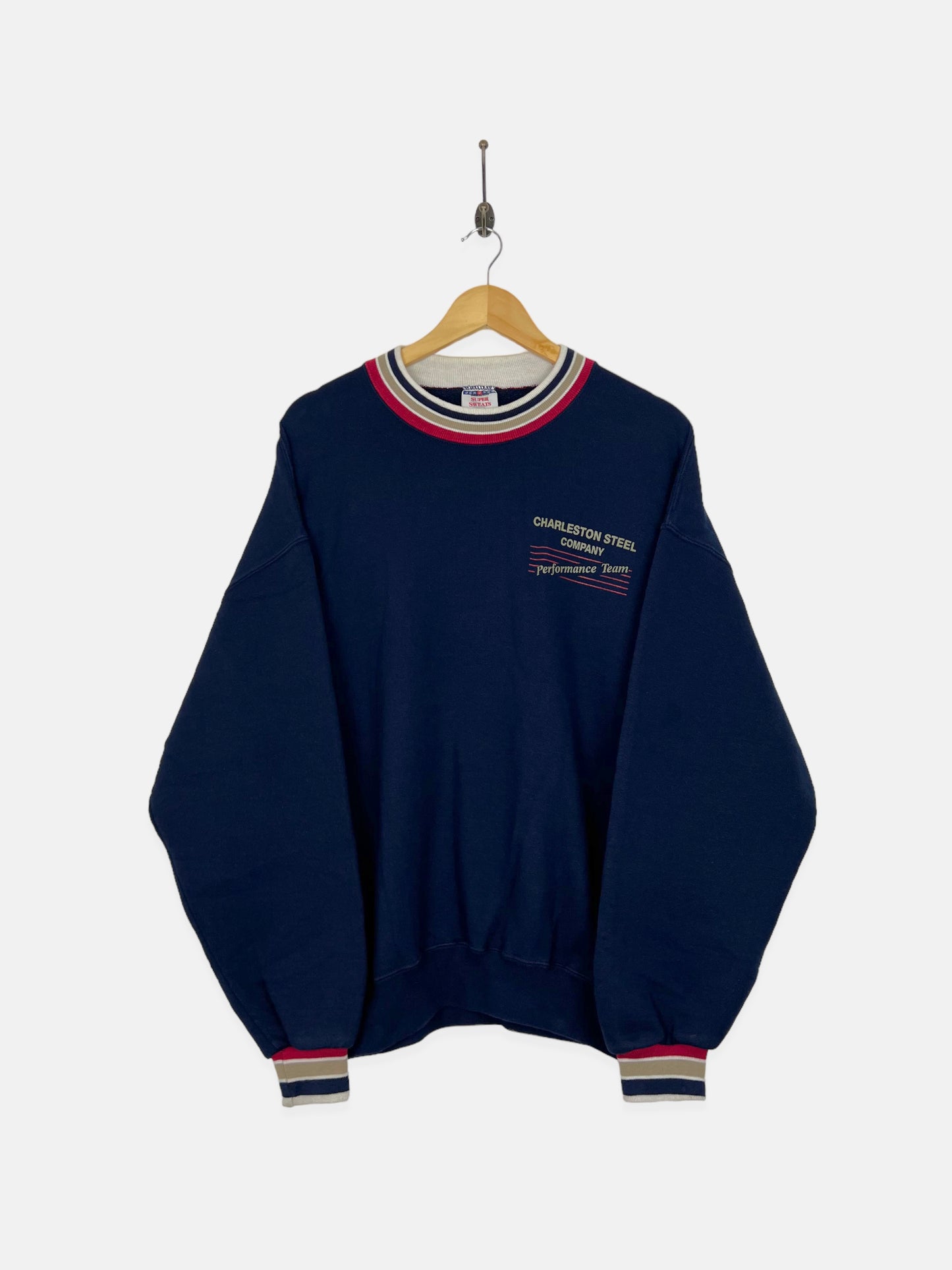 90's Charleston Steel Company USA Made Vintage Sweatshirt Size L-XL