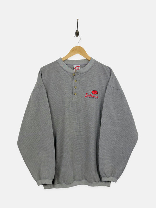 90's Indiana Hoosiers Embroidered Vintage Sweatshirt Size L