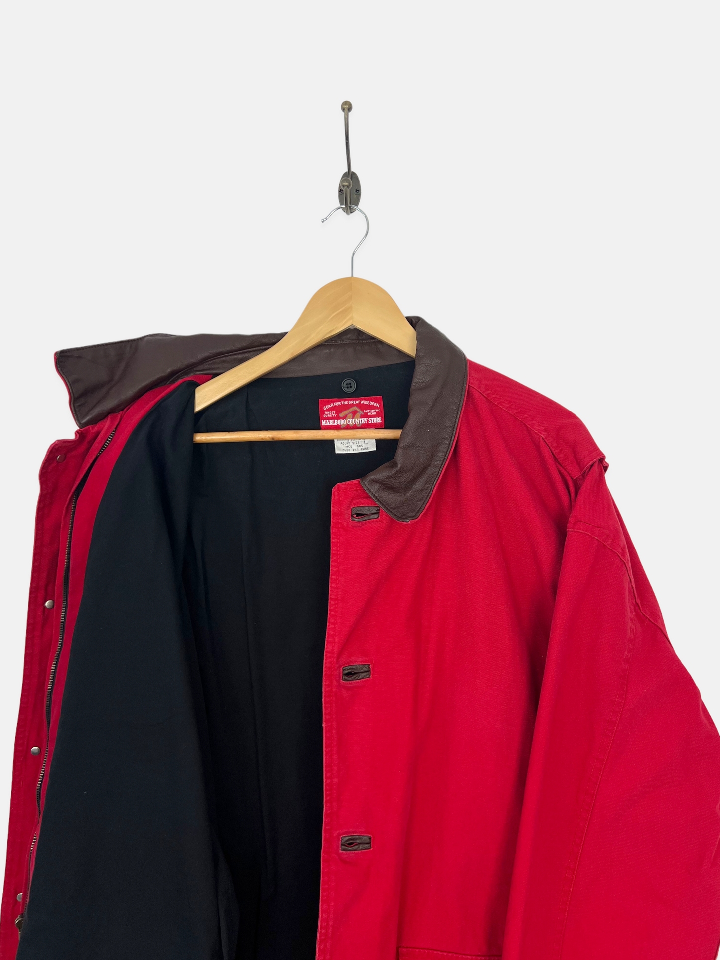 90's Marlboro Country Store Vintage Coat Jacket Size XL