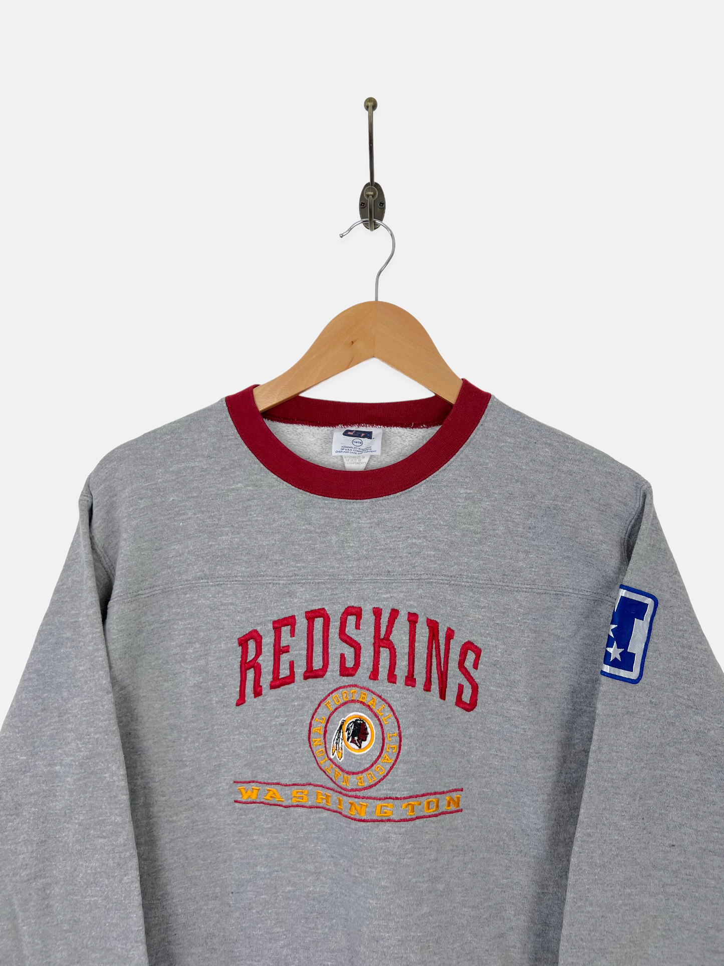 90's Washington Redskins NFL Embroidered Vintage Sweatshirt Size 4-6