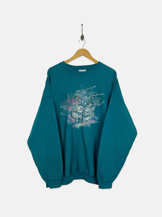 90's Bunnies Canada Made Vintage Sweatshirt Size XL-2XL