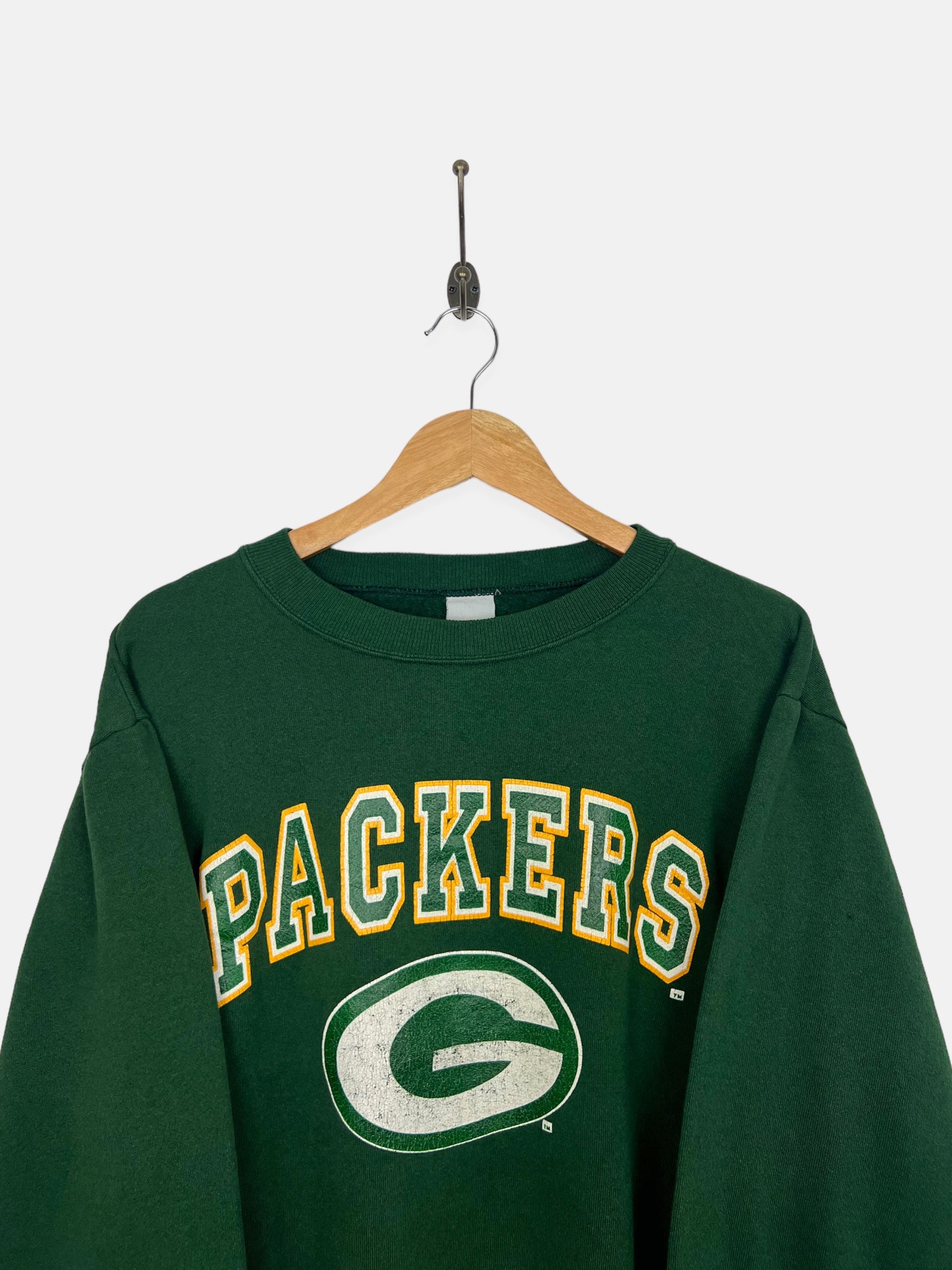 90's Green Bay Packers NFL Vintage Sweatshirt Size 12
