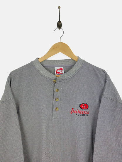 90's Indiana Hoosiers Embroidered Vintage Sweatshirt Size L