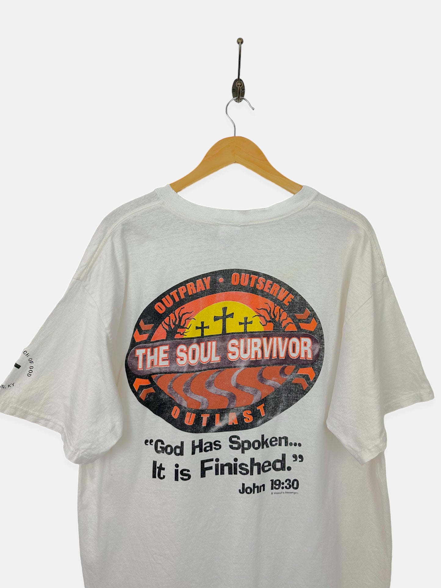 90's The Soul Survivor Vintage T-Shirt Size XL-2XL