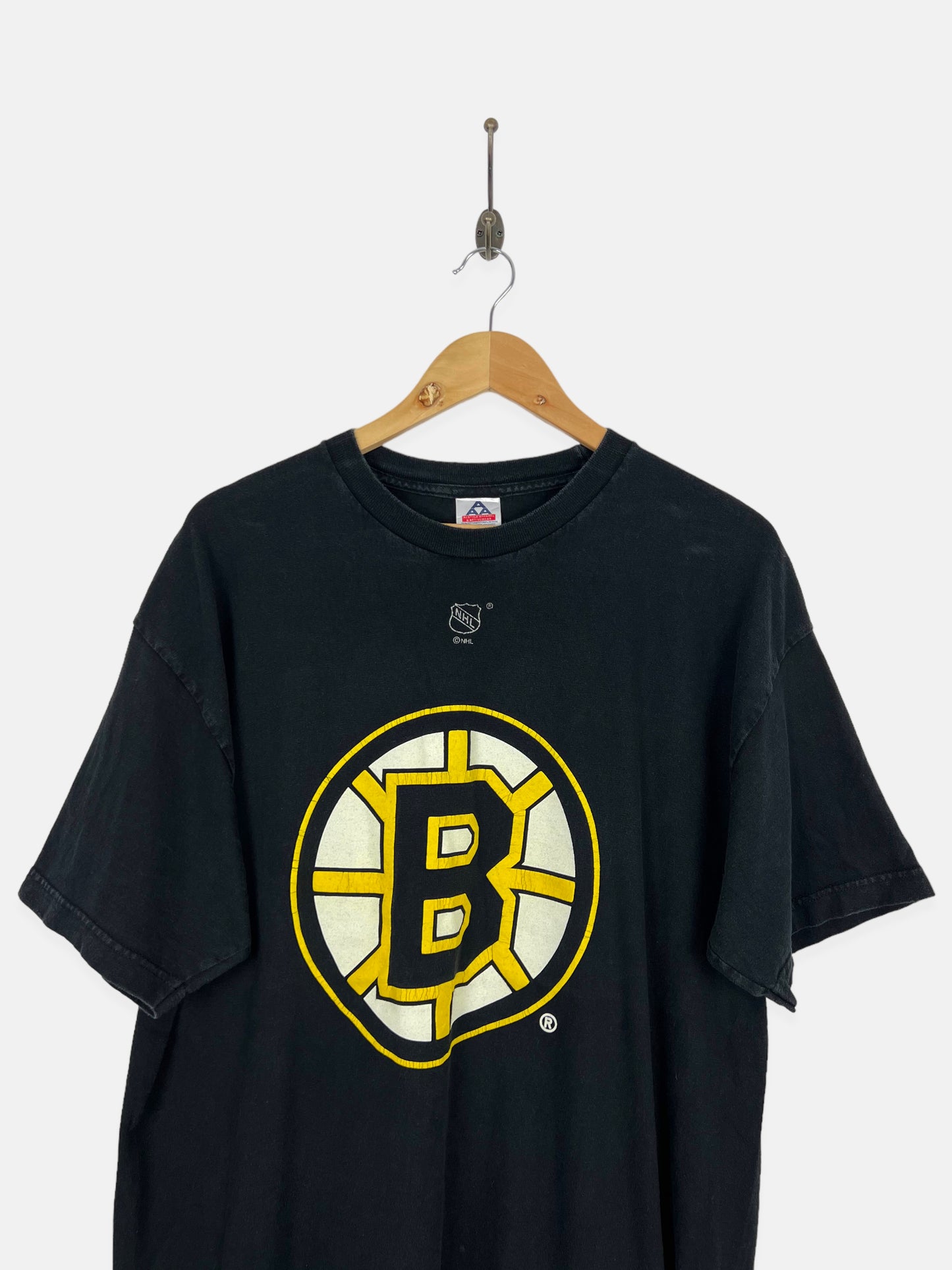 90's Boston Bruins NHL Vintage T-Shirt Size L-XL