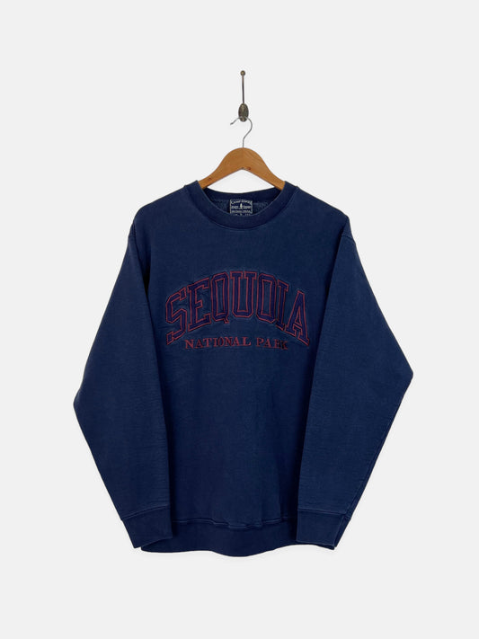 90's Sequoia National Park USA Made Embroidered Vintage Sweatshirt Size 10-12